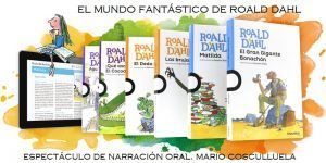Cartel "Roald Dahl" Infantil.